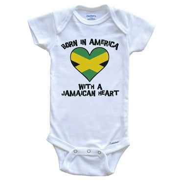 A1BY-5US Newborn Infant Baby Girls Boys Bodysuits American Flag Australian Flag Puzzle Heart Cotton Long Sleeve Clothing 